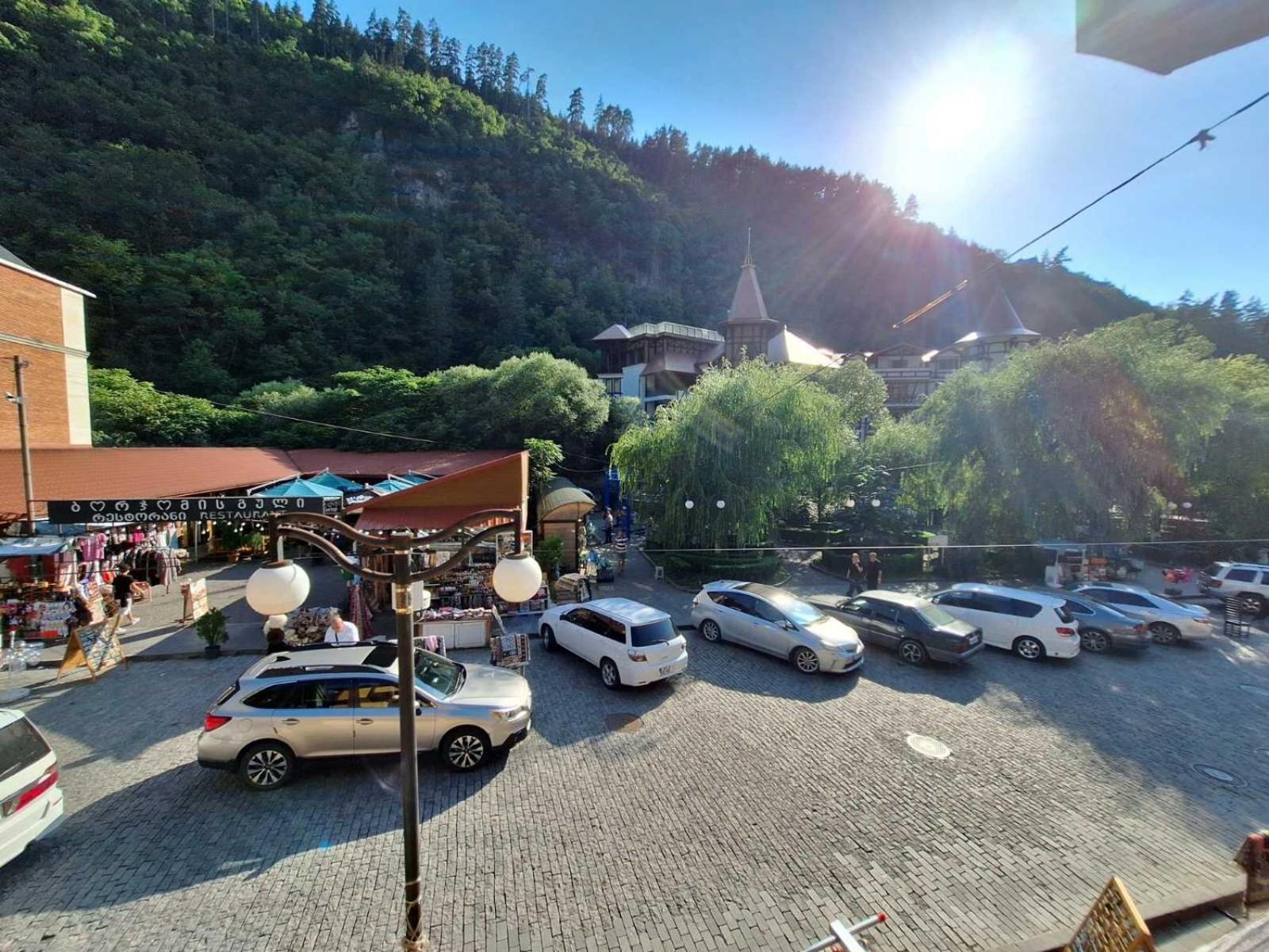 Alongside Park Borjomi Hotel Bagian luar foto